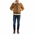 Men's B3 Shearling Bomber Jacket - Front