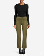 Women's Stretch Cotton Chino Pants - Front