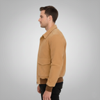 Gentleman Pilot A-2 Flight Leather Jacket - Left