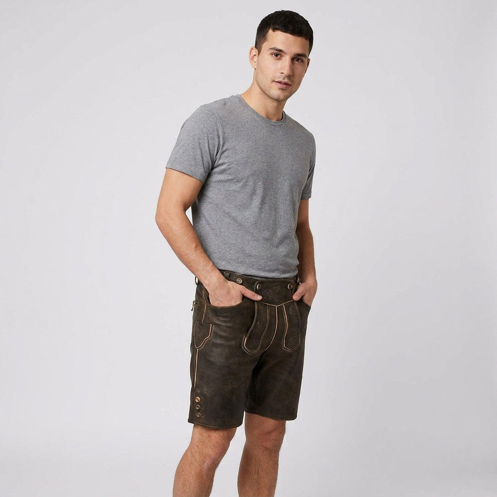Men's Brown Shorts