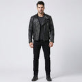 Men's Genuine Leather Punk Jackets