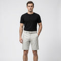 Buy Men Grey Solid Casual Short