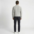 Men's Stylish Grey Leather Shirt
