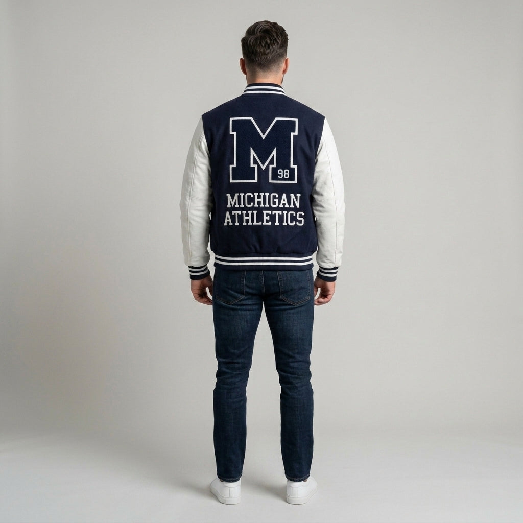 Men's Varsity Double-Sided Jacket